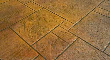 stamped concrete overlay stamped concrete overlay